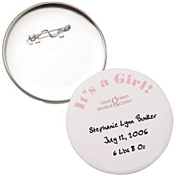 View a larger, more detailed picture of the Keepsake Button - 3 Round