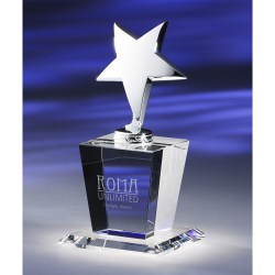 View a larger, more detailed picture of the Cristalo Crystal Star Award