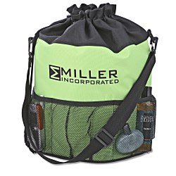 View a larger, more detailed picture of the Drawstring Beach Bag