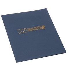 View a larger, more detailed picture of the Paper Presentation Folder - Linen