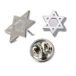View a larger, more detailed picture of the Lapel Pins - Star of David - Unimprinted