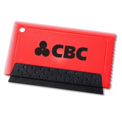 View a larger, more detailed picture of the Credit Card Size Squeegee Scraper