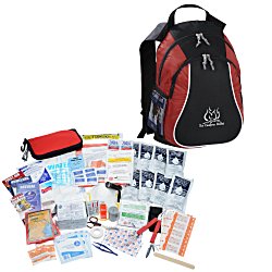 View a larger, more detailed picture of the Survival Backpack Kit