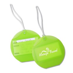 View a larger, more detailed picture of the Endeavor Luggage Tag - Translucent