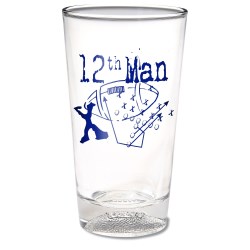 View a larger, more detailed picture of the Sport Brew Pub Glass - 16 oz - Football