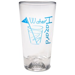 View a larger, more detailed picture of the Sport Brew Pub Glass - 16 oz - Golf Ball