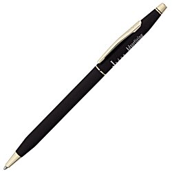 View a larger, more detailed picture of the Cross Classic Century Pen - Gold Trim - Black