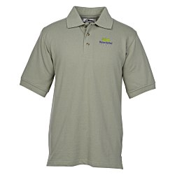 View a larger, more detailed picture of the Profile 60 40 Blend Pique Polo - Men s