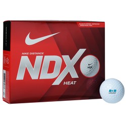 View a larger, more detailed picture of the Nike NDX Heat Golf Ball - Dozen - Standard Ship