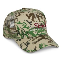 View a larger, more detailed picture of the Mesh Back Camouflage Cap - Embroidered