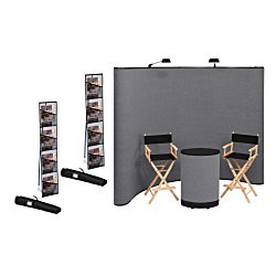 View a larger, more detailed picture of the Deluxe Curved Floor Display - 10 - Blank - Kit