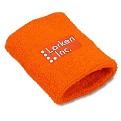 View a larger, more detailed picture of the Plush Terry Sport Wristband