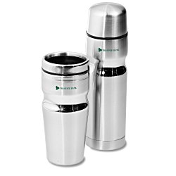 View a larger, more detailed picture of the Deco Band Bottle & Tumbler Gift Set