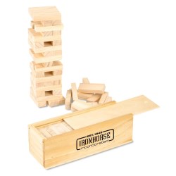 View a larger, more detailed picture of the Tumbling Tower Wood Block Game