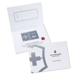View a larger, more detailed picture of the Swiss Army Gift Card