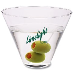 View a larger, more detailed picture of the Stemless Martini Glass - 13 5 oz 