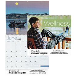 View a larger, more detailed picture of the Wellness 12-Month Calendar