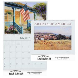 View a larger, more detailed picture of the Artists of America 12-Month Calendar