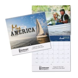 View a larger, more detailed picture of the My America 12-Month Calendar