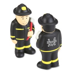 View a larger, more detailed picture of the Stress Reliever - Fireman