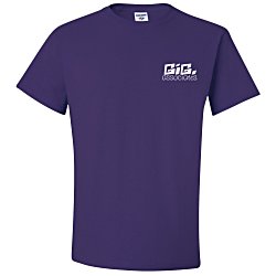 View a larger, more detailed picture of the Jerzees Cotton T-Shirt - Colors