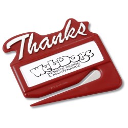 View a larger, more detailed picture of the Zippy Letter Opener - Thanks