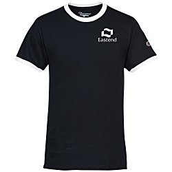 View a larger, more detailed picture of the Champion Tagless Ringer Tee