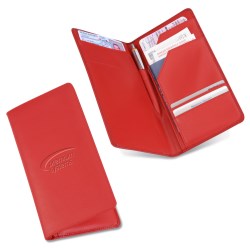 View a larger, more detailed picture of the Colorplay Leather Travel Organizer