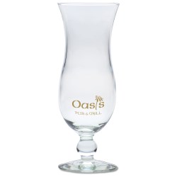 View a larger, more detailed picture of the Footed Hurricane Glass