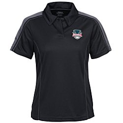 View a larger, more detailed picture of the Performance Pique Color Block Polo - Ladies 