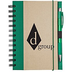 View a larger, more detailed picture of the Recycled Color Spine Spiral Notebook
