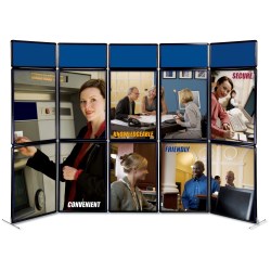 View a larger, more detailed picture of the Show N Fold Up 10 Floor Display - Full Color