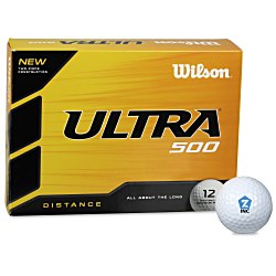 View a larger, more detailed picture of the Wilson Ultra Distance Golf Ball - Dozen - 24 hr