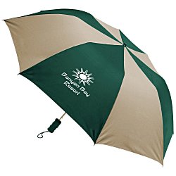 View a larger, more detailed picture of the Barrister Auto Opening Folding Umbrella - 24 hr