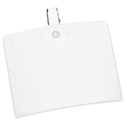 View a larger, more detailed picture of the Eco-Friendly Badge Holder - Bulldog Clip