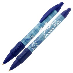 View a larger, more detailed picture of the Bic WideBody Pen w Grip - Bamboo