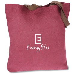 View a larger, more detailed picture of the Jute Shopper Tote