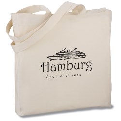 View a larger, more detailed picture of the Zippered Gusseted Economy Tote - 16 x 15 