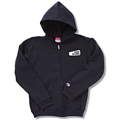 View a larger, more detailed picture of the Champion Full-Zip Hoodie - Youth - Screen