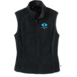 View a larger, more detailed picture of the Recycled Polyester Fleece Vest - Ladies 