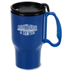 View a larger, more detailed picture of the Roadster Mug - 16 oz - Black Lid - 24 hr