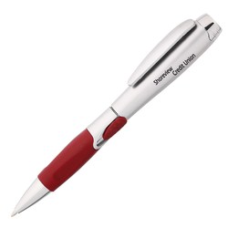 View a larger, more detailed picture of the Blossom Pen Flashlight - Silver