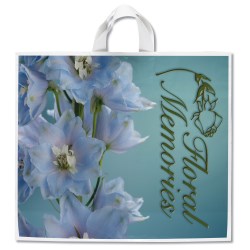 View a larger, more detailed picture of the Oxo-Biodegradable Soft Loop Handle Bag - 14 x 16 - FC