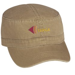 View a larger, more detailed picture of the Military Cap - Embroidered - Solid Colors