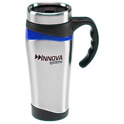 View a larger, more detailed picture of the Color Touch Stainless Mug - 16 oz 