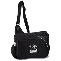 View a larger, more detailed picture of the Tempo 100 Recycled PET Urban Messenger Bag