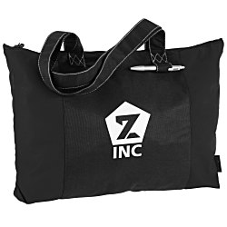 View a larger, more detailed picture of the 100 Recycled PET Laguna Zippered Tote