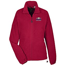 View a larger, more detailed picture of the Raglan Sleeve Microfleece Jacket - Ladies 