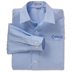 View a larger, more detailed picture of the Jockey Wrinkle-Resistant Textured Broadcloth Shirt - Men s