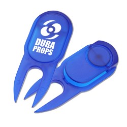 View a larger, more detailed picture of the Eagle Divot Repair Tool - Translucent